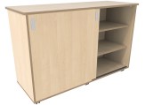 Flex-kast 4B schuifdeur B141 x D50 x H96 cm Berken Tangara Groothandel voor Kinderopvang inrichting2